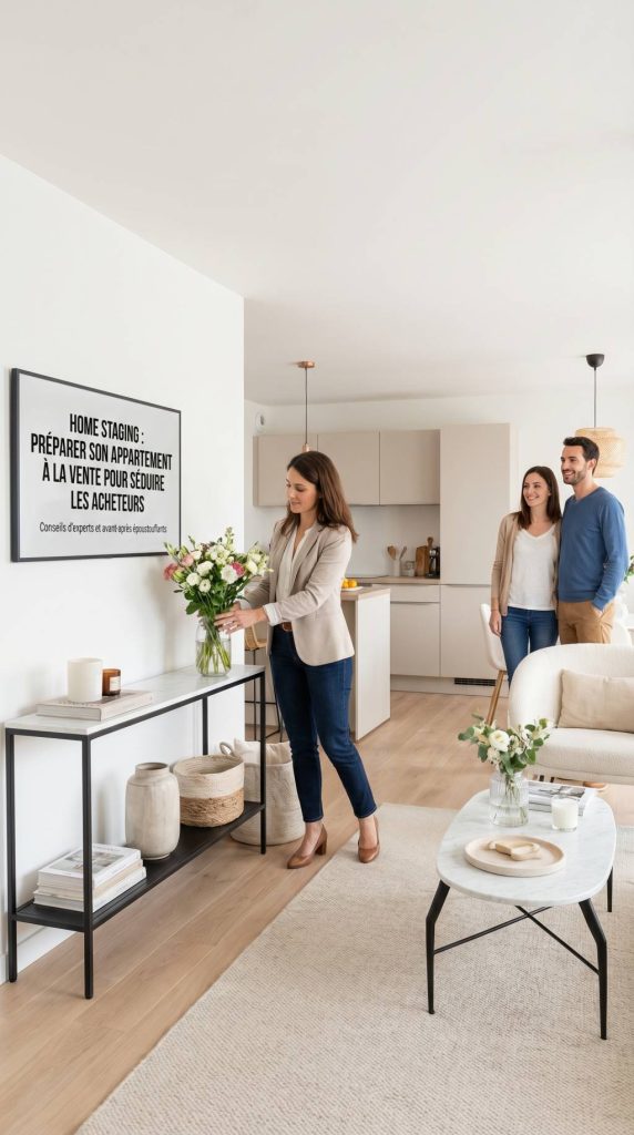 Home staging : préparer son appartement à la vente pour séduire les acheteurs